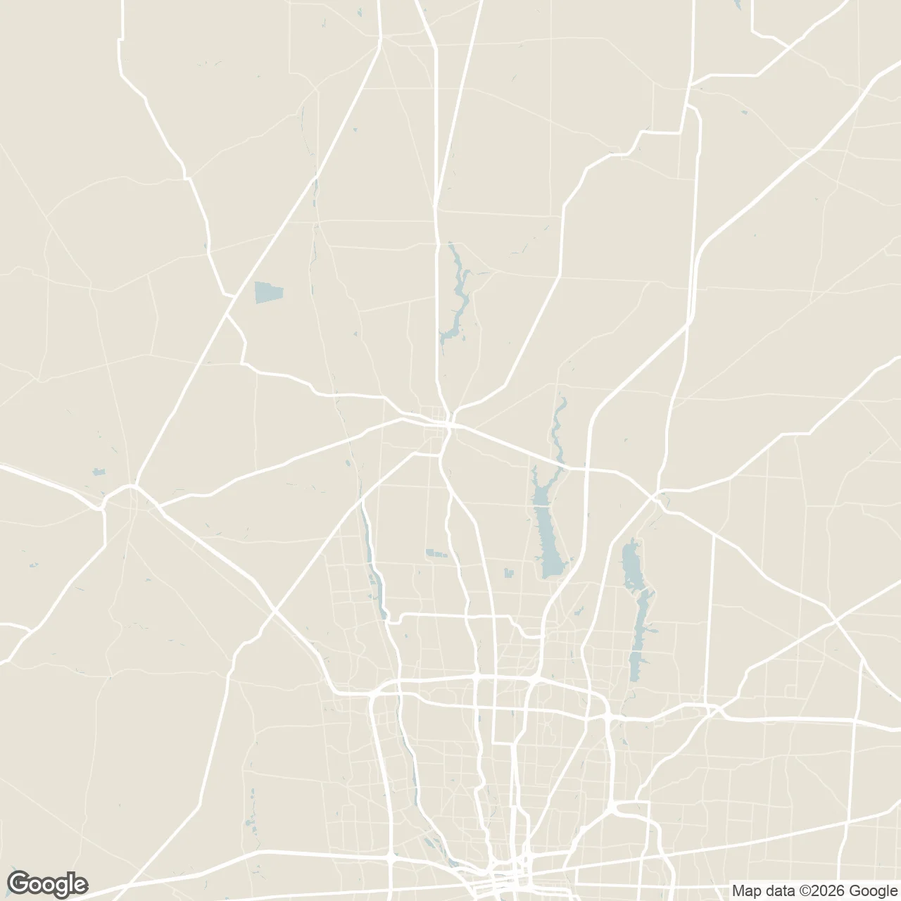 Map of the James Tree Service coverage area across Delaware County, Ohio